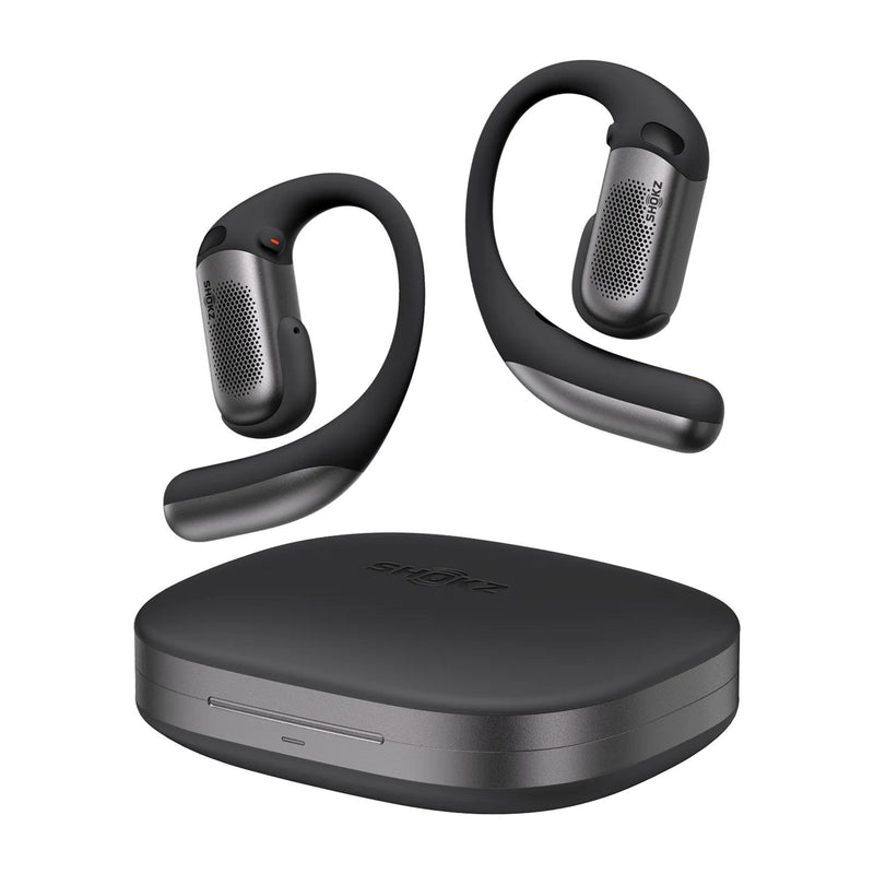 Chargez l'image dans la visionneuse de la galerie, Shokz openfit pro anr open-ear tws hoofdtelefoon (zwart)
