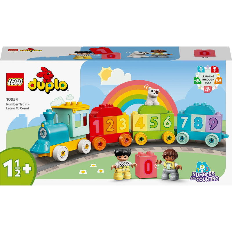 Chargez l'image dans la visionneuse de la galerie, Lego duplo - getallentrein - leren tellen constructiespeelgoed (10954)