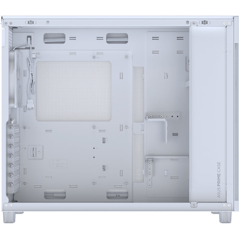 Load image into Gallery viewer, Asus prime ap303 - tempered glass panel midi tower behuizing (wit | 2x usb-a | 1x usb-c | tempered glass)