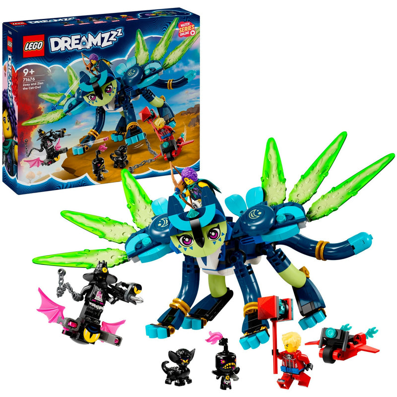 Load image into Gallery viewer, Lego dreamzzz - zoey en zian de kattenuil constructiespeelgoed (71476)