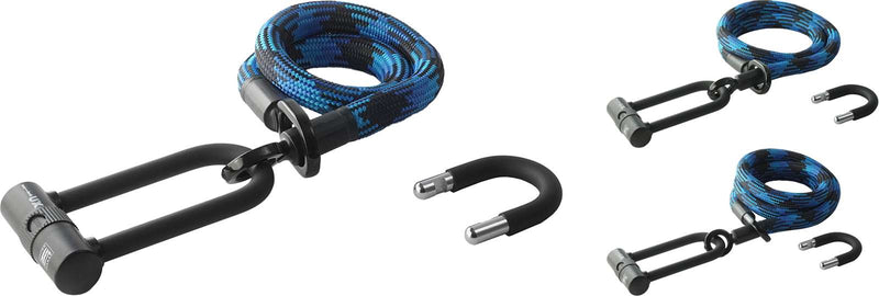 Load image into Gallery viewer, Texlock eyelet u x - u-lock incl. textile cable with steel core