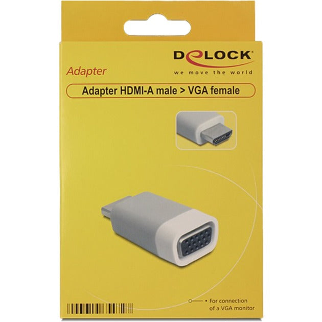 ギャラリービューアに画像をロードする, Delock hdmi naar vga adapter (grijs)