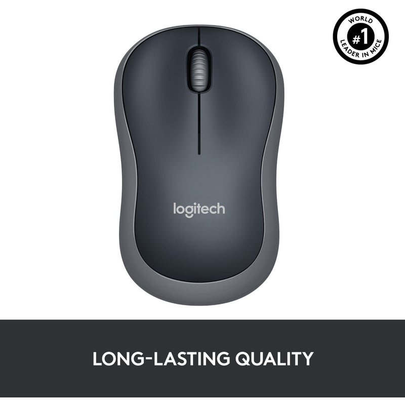 Afbeelding laden in galerijviewer, Logitech wireless mouse m185 (grijs, retail)