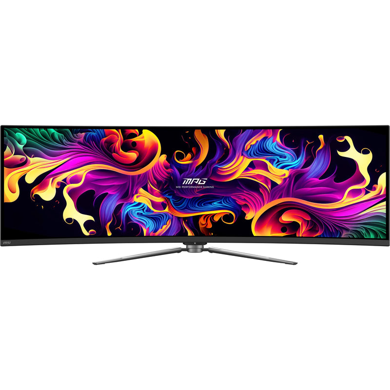Load image into Gallery viewer, Msi mpg 491cqp qd-oled 49 curved ultrawide gaming monitor (zwart, 2x hdmi, displayport, 2x usb-a, usb-b, usb-c, 144 hz)