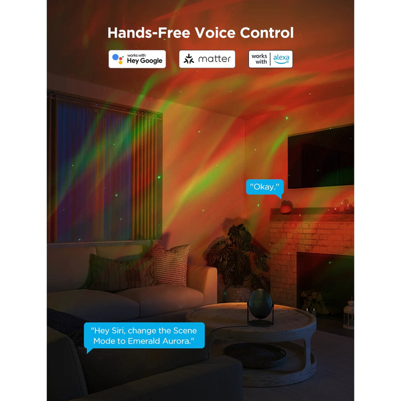 Laden Sie das Bild in Galerie -Viewer, Govee sterrenprojector matter rgbw - aurora projector