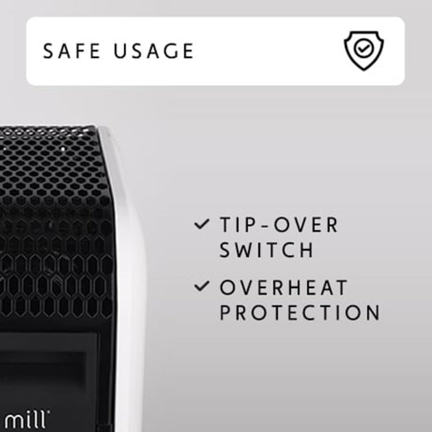 Chargez l'image dans la visionneuse de la galerie, Mill gentle air wifi olieradiator oil2000wifi3 black (wit zwart, 2000w)