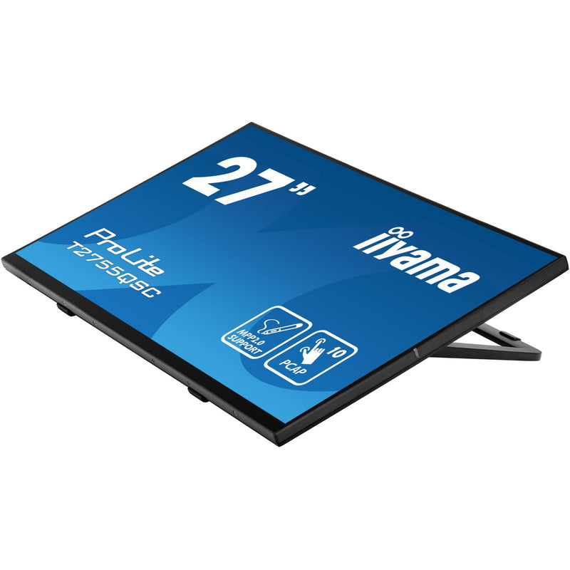Afbeelding laden in galerijviewer, Iiyama prolite t2755qsc-b1 27 touchscreen monitor (zwart, hdmi, displayport, 2x usb-a, usb-b)