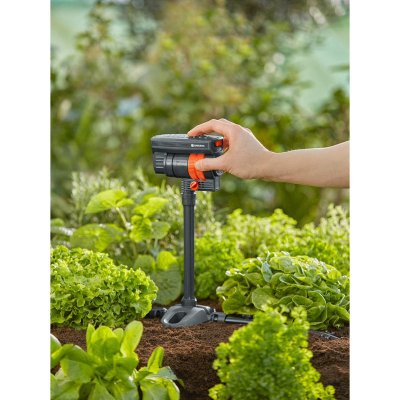 Load image into Gallery viewer, Gardena micro-drip-system zwenksproeier os 90 sproeier (donkergrijs oranje)