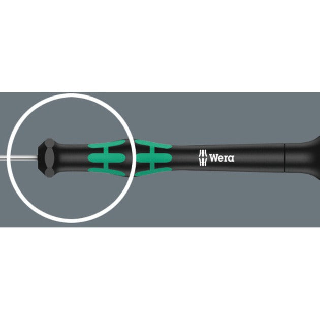 Load image into Gallery viewer, Wera compakt micro 21 esd 1 schroevendraaier (zwart groen, voor elektrische apparaten)
