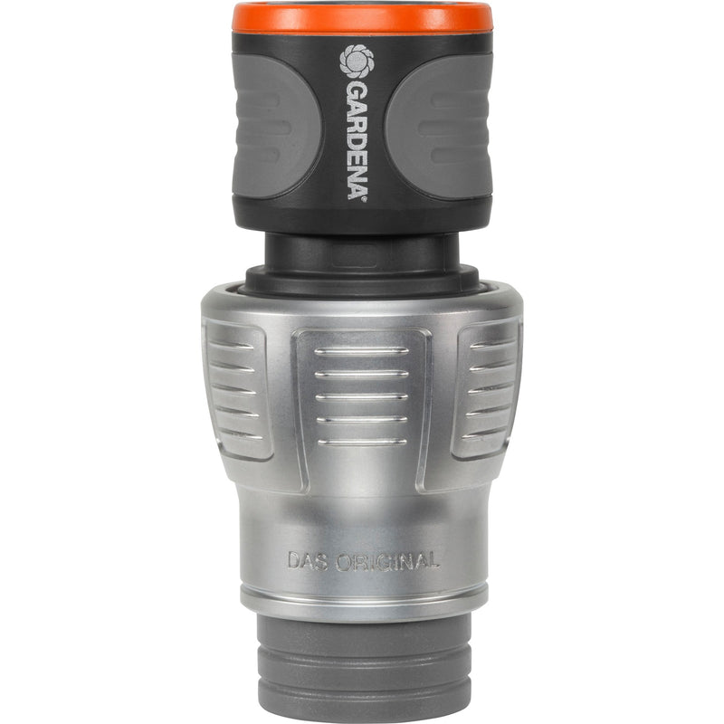 Load image into Gallery viewer, Gardena premium slangstuk 19 mm (3 4 ) (grijs zilver, 18256-50)
