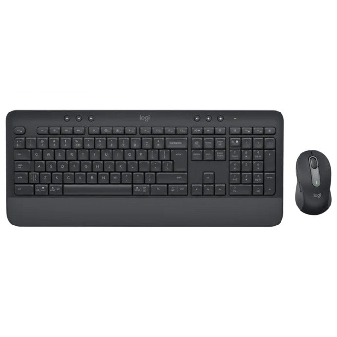 Load image into Gallery viewer, Logitech signature m650 combo for business desktopset (grafiet, us-international lay-out (qwerty), 100%, 400-4000 dpi, 2.4 ghz bluetooth)