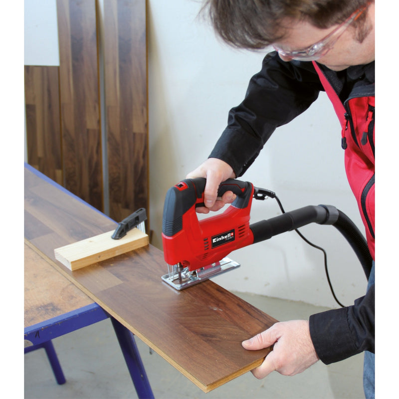 Load image into Gallery viewer, Einhell tc-js 60 1 decoupeerzaag (rood zwart)