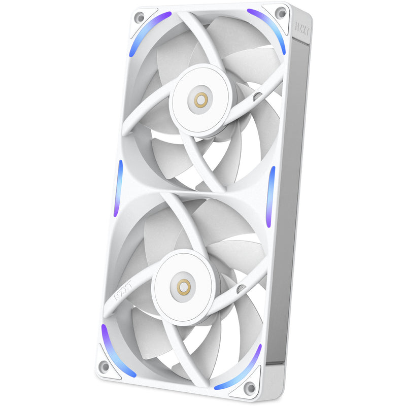 Load image into Gallery viewer, Nzxt f240x rgb case fans (wit, 2 stuks, 240 x 120 x 30 mm, pwm)