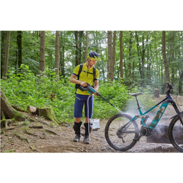 Load image into Gallery viewer, Gardena aquaclean 24 18 v p4a premium set drukreiniger (grijs turquoise, 14800-31, accu inbegrepen)