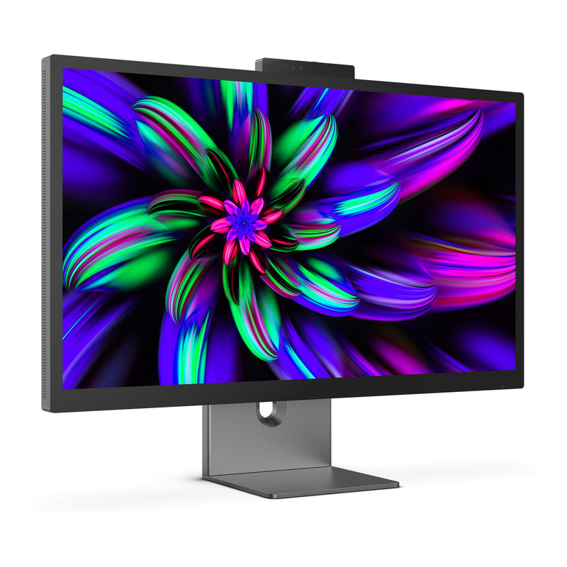 Cargue la imagen en el visor de la galería, Philips brilliance 27e3u7903 27 5k uhd monitor (grijs, hdmi, 2x usb-a, usb-c, thunderbolt 4, rj-45, webcam)