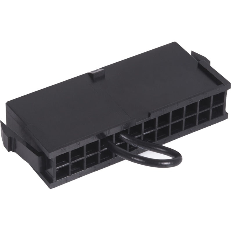 Load image into Gallery viewer, Alphacool core atx 24-pin stekker (zwart)