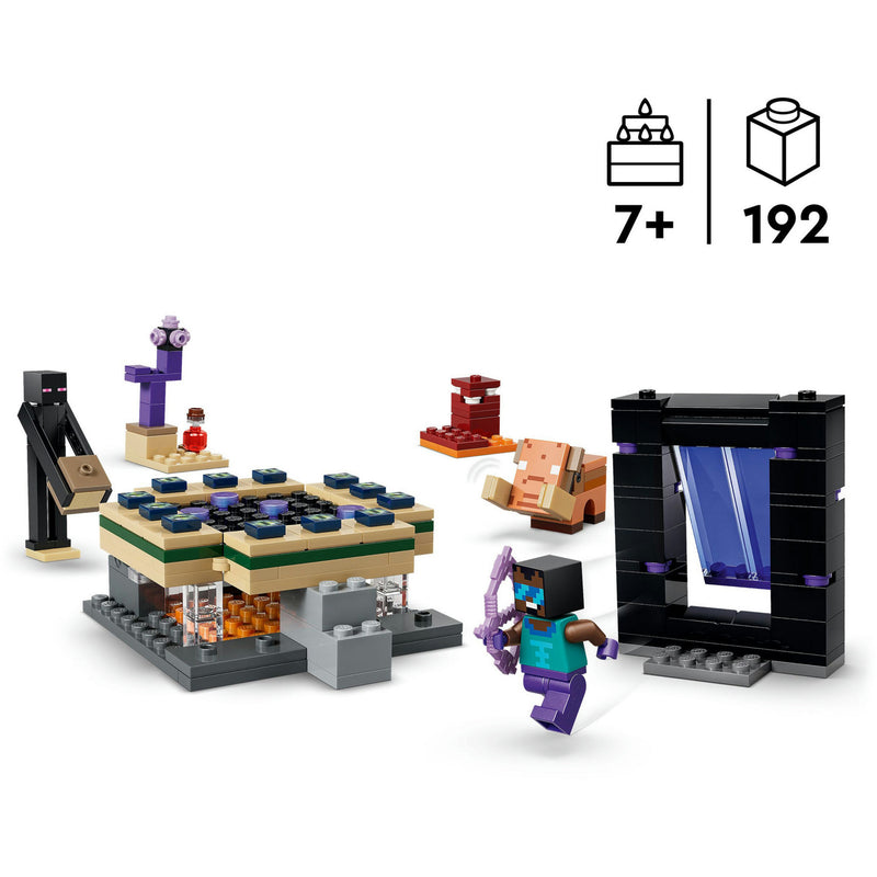 Load image into Gallery viewer, Lego minecraft 21584 reis naar de nether en het end-portaal
