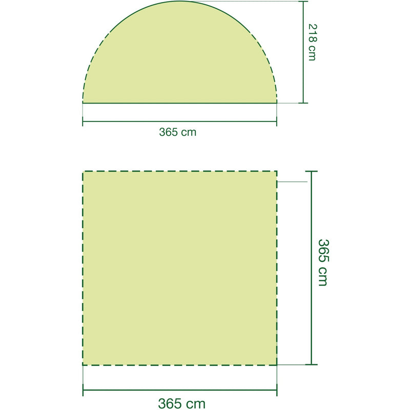 Load image into Gallery viewer, Coleman event shelter l paviljoen (lichtgrijs grijs, 3.65 x 3.65 m)