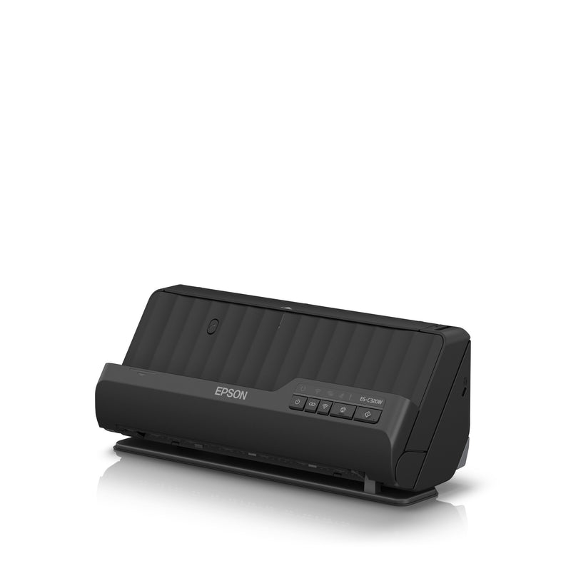 Load image into Gallery viewer, Epson es-c320w compacte a4-documentscanner met wi-fi-connectiviteit en u-traject (zwart, a4, a5, a6, b5)