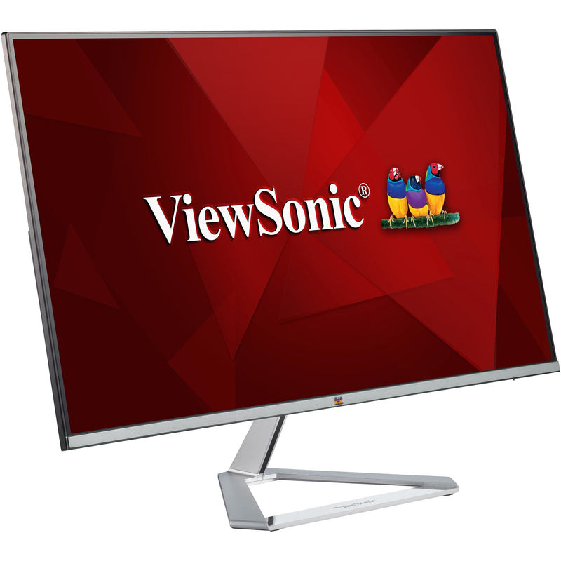 Afbeelding laden in galerijviewer, Viewsonic vx2776-smh 27 monitor (zwart zilver, 2x hdmi, vga, audio)