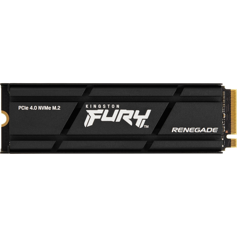 Afbeelding laden in galerijviewer, Kingston fury renegade met heatsink 2 tb ssd (zwart, sfyrdk 2000g, pcie 4.0 nvme, m.2 2280)