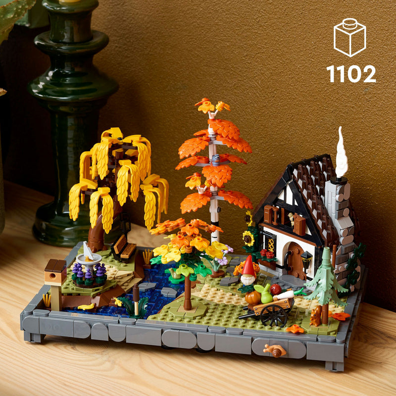 Load image into Gallery viewer, Lego icons - herfsttuin met cottage constructiespeelgoed (11372)