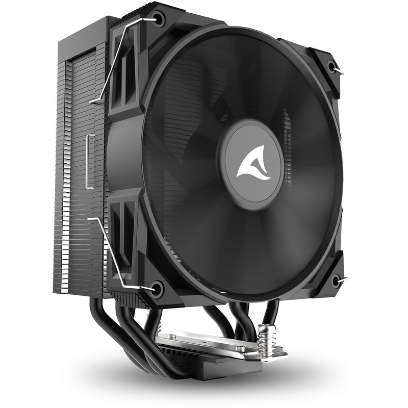 Load image into Gallery viewer, Sharkoon a40 cpu-koeler (zwart, 4-pins pwm fan-connector)