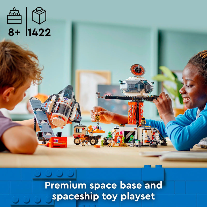 Load image into Gallery viewer, Lego city - ruimtebasis en raketlanceringsplatform constructiespeelgoed (60434)