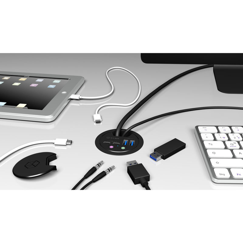 Load image into Gallery viewer, Icy box ib-hub1403b usb-hub