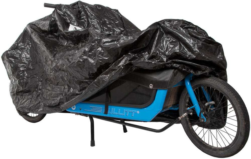 Load image into Gallery viewer, M-Wave Fietsbeschermhoes Cargo 280 x 135 cm zwart