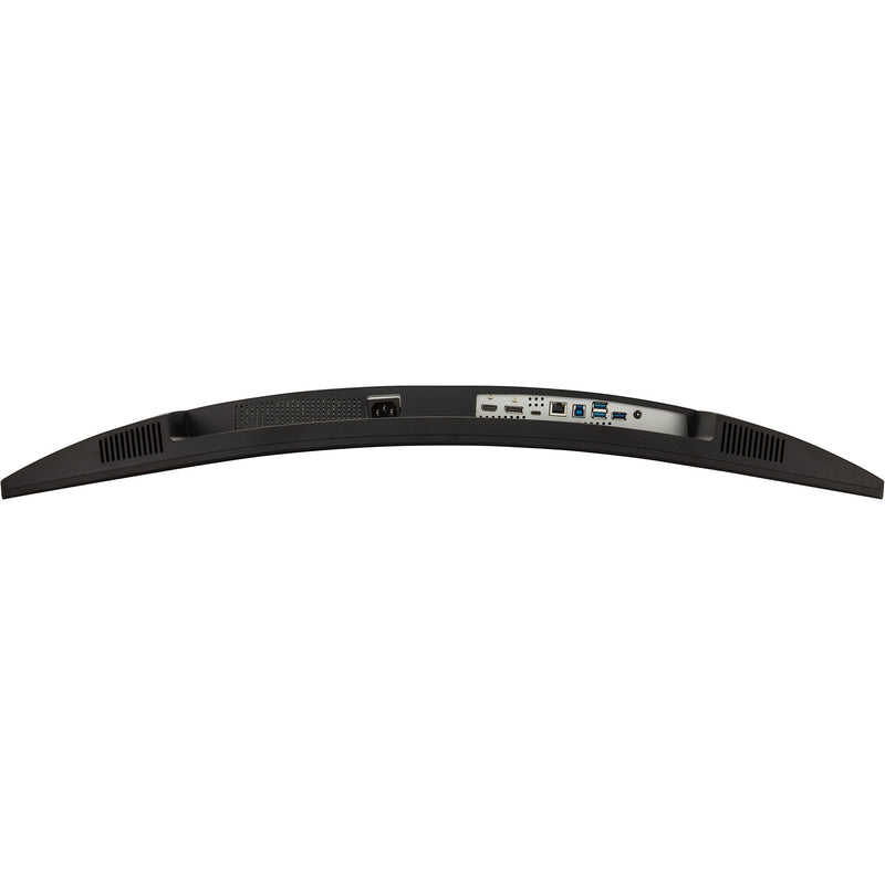 Cargue la imagen en el visor de la galería, Viewsonic uwqhd curved docking monitor met kvm-switch vg3419c 34 ultrawide (zwart (mat), 1x hdmi, 1x displayport, usb-a, usb-b, usb-c, lan, audio)