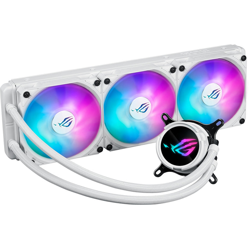 Load image into Gallery viewer, Asus rog strix lc iii 360 argb waterkoeling (wit, 4-pins pwm fan-connector)