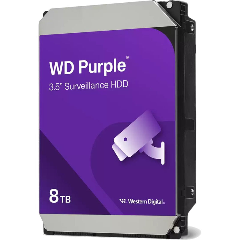 Afbeelding laden in galerijviewer, Wd purple 8 tb harde schijf (sata 600)