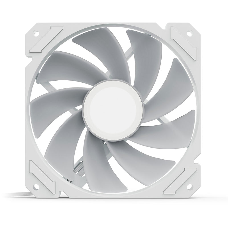 Load image into Gallery viewer, Sharkoon shark mirror rgb pwm reverse case fan (wit, 120 x 120 x 25 mm)