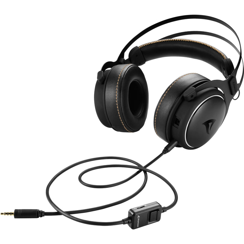 Load image into Gallery viewer, Sharkoon skiller sgh50 over-ear gaming headset (zwart, pc, playstation 4, playstation 5, xbox series s|x)