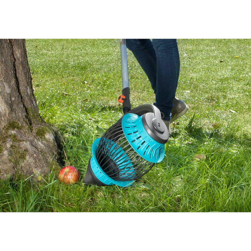 Load image into Gallery viewer, Gardena combisystem fruitverzamelaar fruitplukker (zwart turquoise, 3108-20)