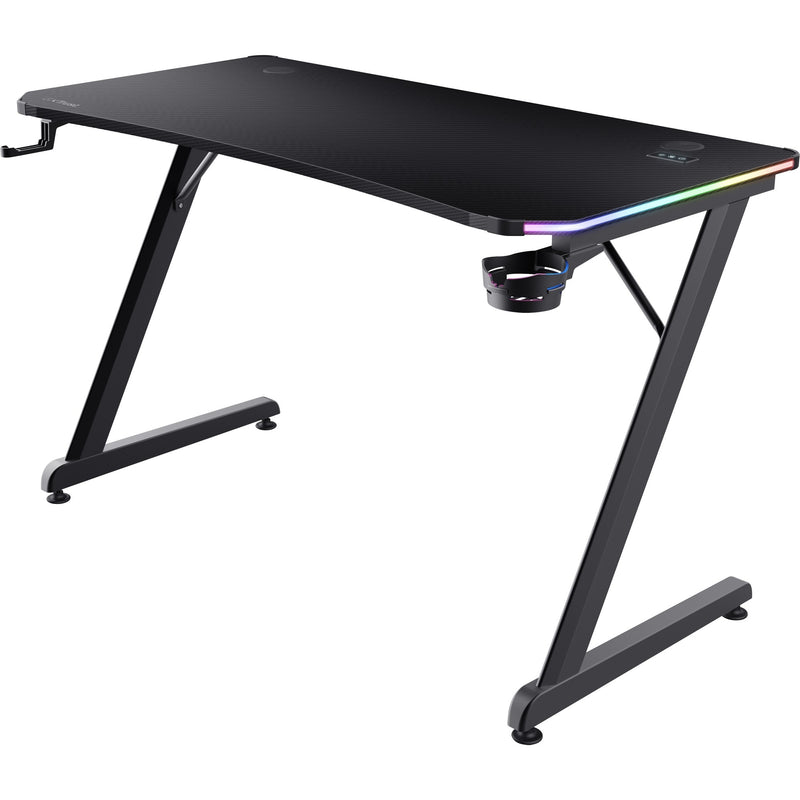 Load image into Gallery viewer, Trust gxt 709 luminus rgb-gamingbureau gaming desk (zwart)
