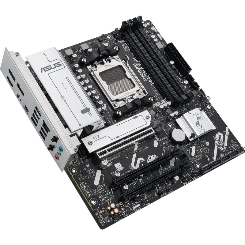 Load image into Gallery viewer, Asus prime b840m-a wifi socket am5 moederbord (2.5 gbe-lan, wi-fi 6e, bt, sound, µatx)