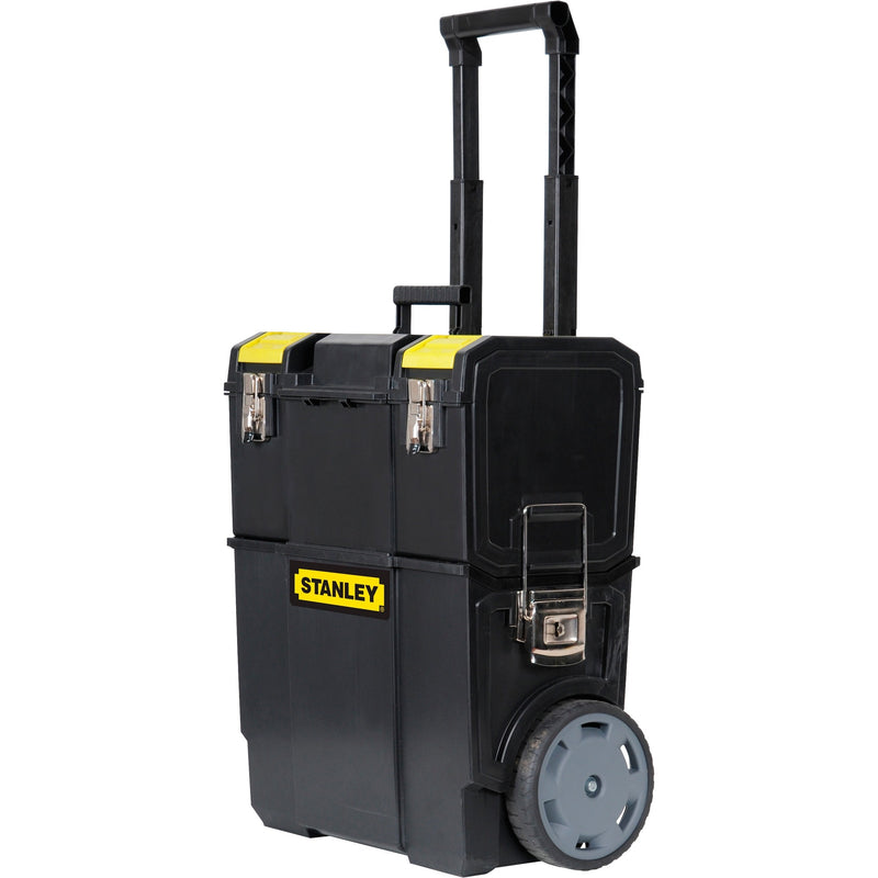 Afbeelding laden in galerijviewer, Stanley mobile work center 2-in-1 gereedschapskist (zwart geel)