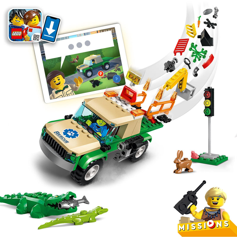 Load image into Gallery viewer, Lego city - wilde dieren reddingsmissies constructiespeelgoed (60353)
