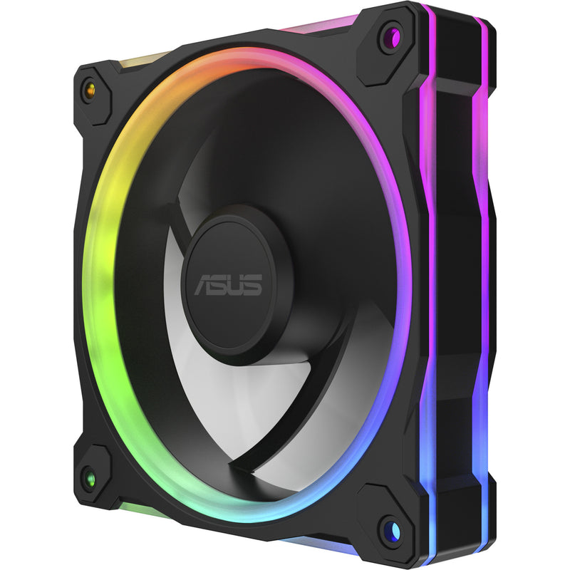 Load image into Gallery viewer, Asus prime mr120 argb fan - triple pack case fans (zwart, 3 stuks, 120 x 120 x 28 mm, 3 stuks)