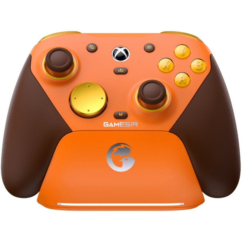 Chargez l'image dans la visionneuse de la galerie, Gamesir g7 pro he tri-mode wireless controller - amber flame (oranje, usb 2,4 ghz bluetooth, xbox series x|s, xbox one, pc, android)