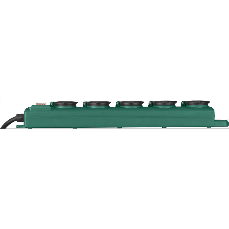 Load image into Gallery viewer, Brennenstuhl super-solid sl 554 tuin-contactverdeler stekkerdoos (donkergroen, 5 meter)
