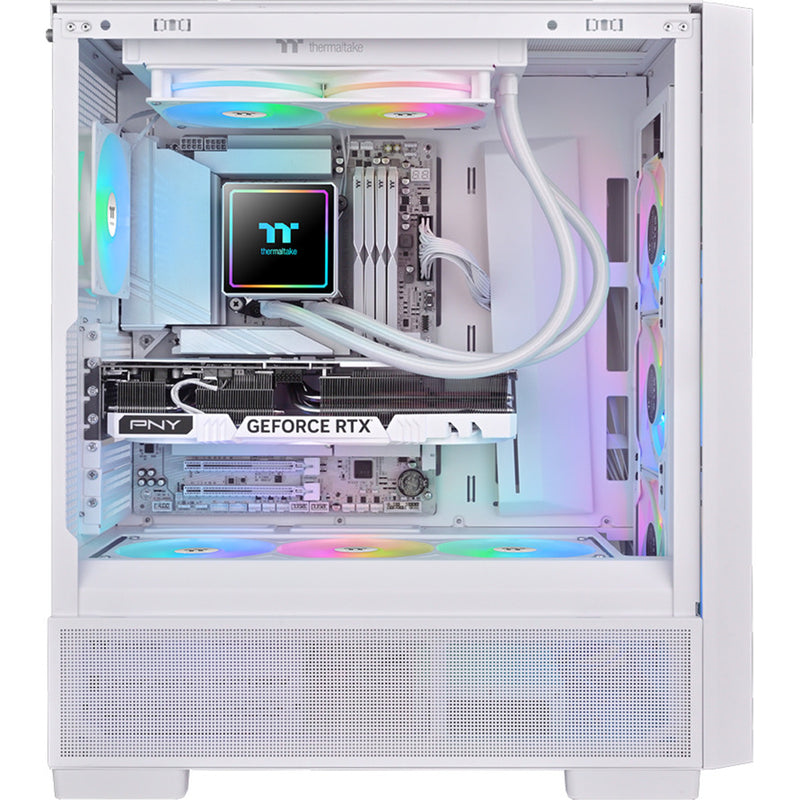 Load image into Gallery viewer, Thermaltake th240-s v3 argb sync aio liquid cooler - snow edition waterkoeling (wit)