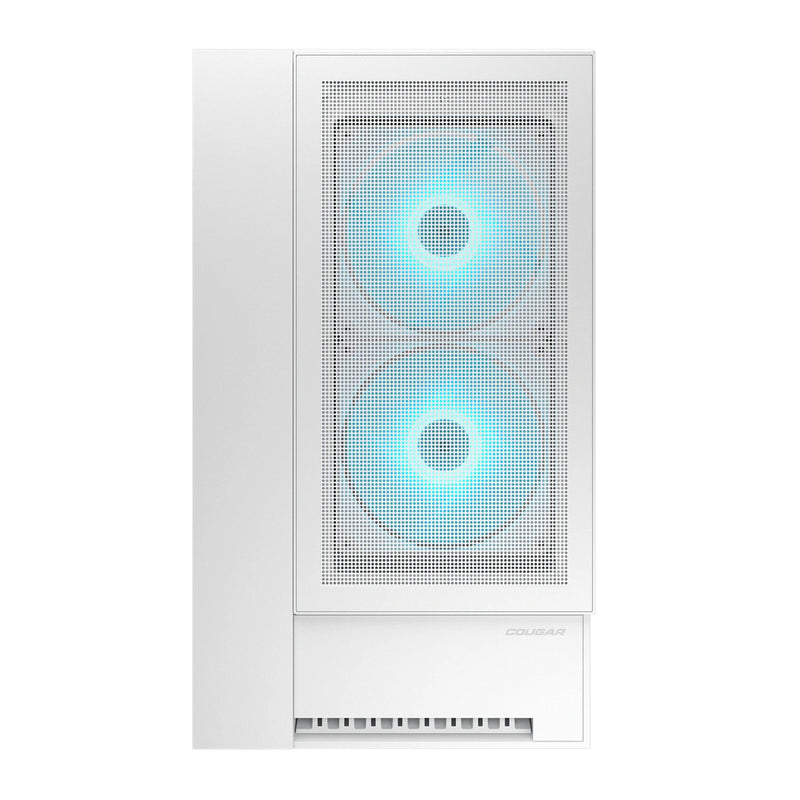 Laden Sie das Bild in Galerie -Viewer, Cougar omnyx midi tower behuizing (wit | 4x usb-a | 2x usb-c | tempered glass)
