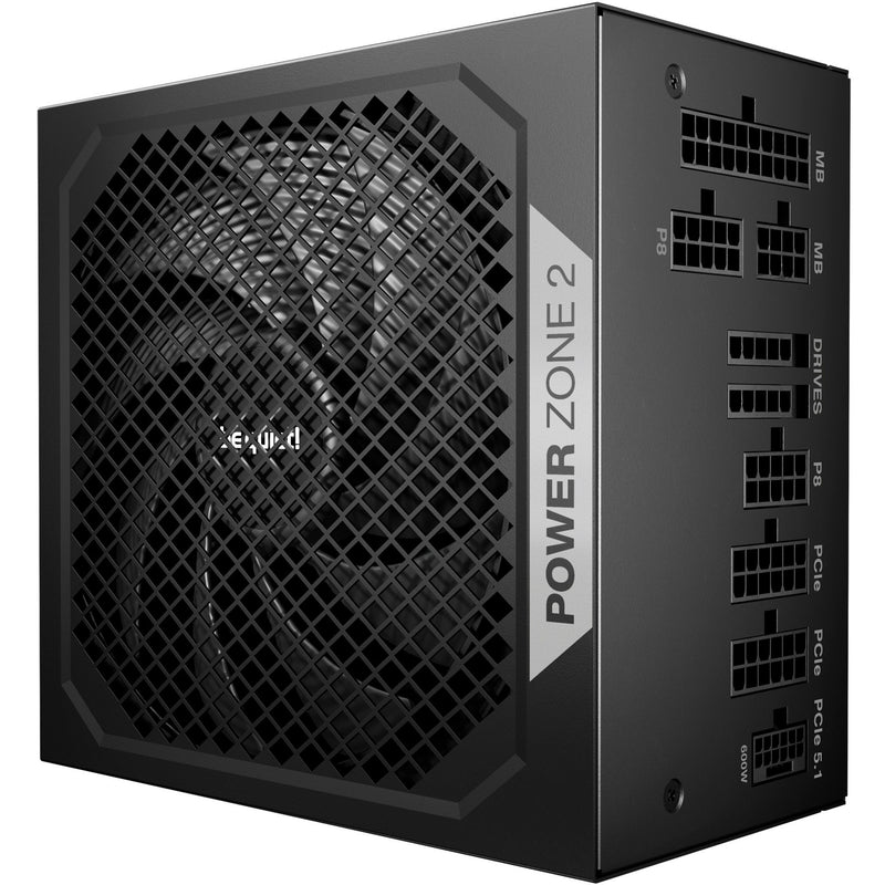 Load image into Gallery viewer, Be quiet! power zone 2 modulaire 1000 watt voeding (zwart, 1x 12v-2x6, 3x pcie)