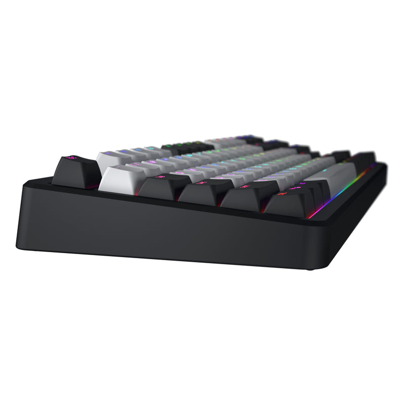 Chargez l'image dans la visionneuse de la galerie, Hator rockfall 3 tkl wireless rgb mechanisch gaming toetsenbord (zwart, us lay-out (qwerty), 80% (tkl), rgb, pbt keycaps, hotswap, 2.4 ghz bluetooth usb-c)