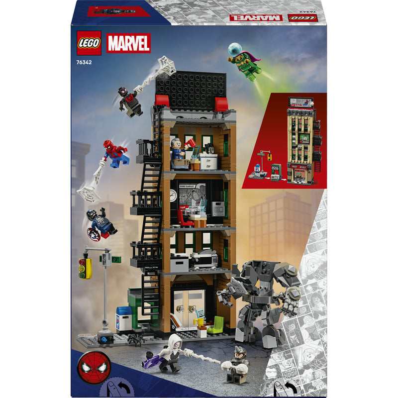Load image into Gallery viewer, Lego super heroes 76342 marvel spider-man vs. mysterio: de daily bugle