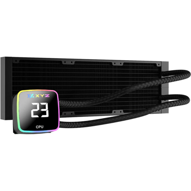 Cargue la imagen en el visor de la galería, Xyz pc gear aquapulse aio 360 waterkoeling (zwart, argb, pwm)