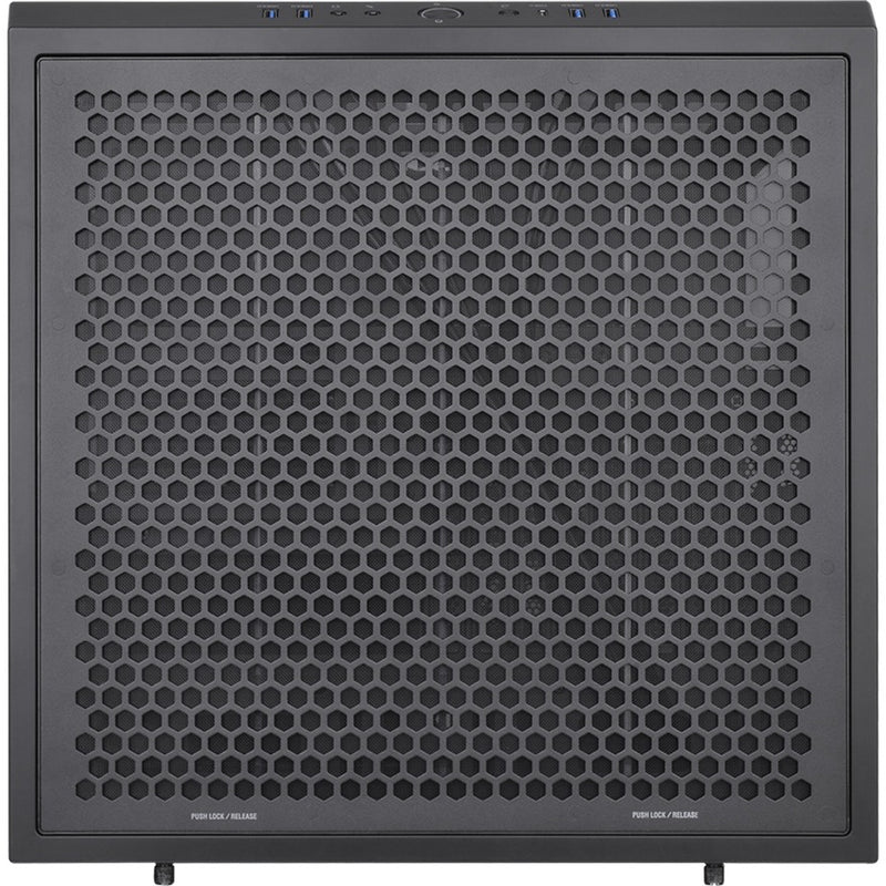 Laden Sie das Bild in Galerie -Viewer, Thermaltake the tower 500 midi tower behuizing (zwart | 4x usb-a | 1x usb-c | tempered glass)